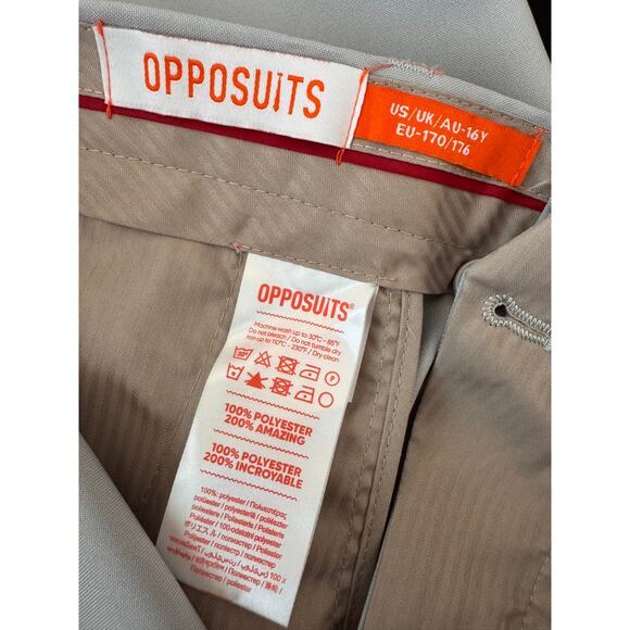 NORDSTROM OPPOSUITS Boys Gray 2 Piece Jacket Pant Set Size 16Y - Picture 9 of 11